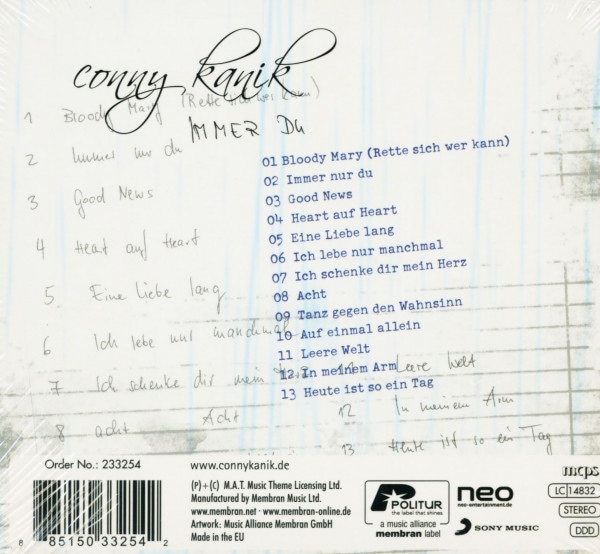 Immer Du (CD)