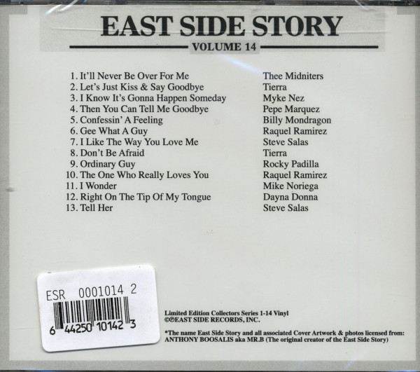 East Side Story Vol.14 (CD)