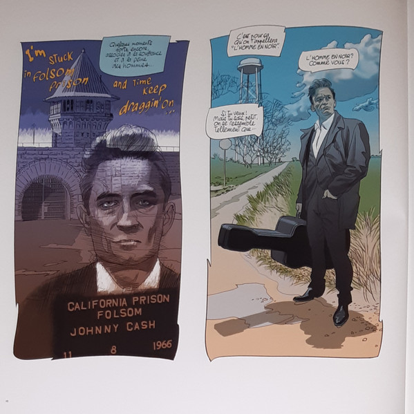 Rodolphe présente Johnny Cash - Vinyl Story (LP + Biographie + Comic Book)