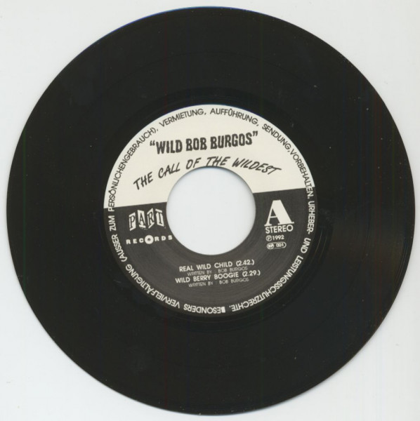 The Call Of The Wildest - The Tattooed Sledgehammer Of Rock'n'Roll (EP, 7inch, 45rpm, PS, BC)