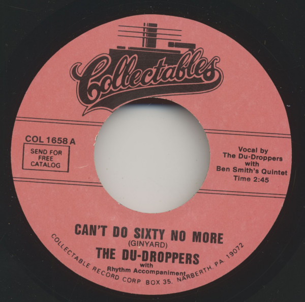 Can't Do Sixty No More - Chain Me Baby (7inch, 45rpm) Can't Do Sixty No More - Chain Me Baby (7inch, 45rpm)