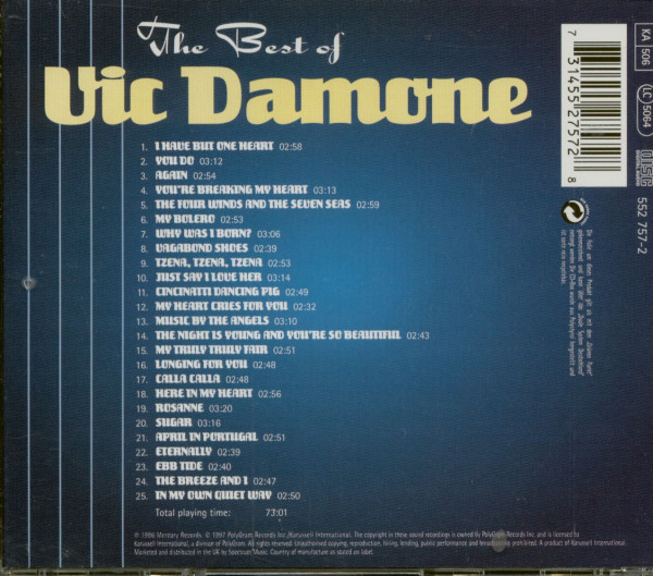 The Best Of - The Mercury Years (CD)