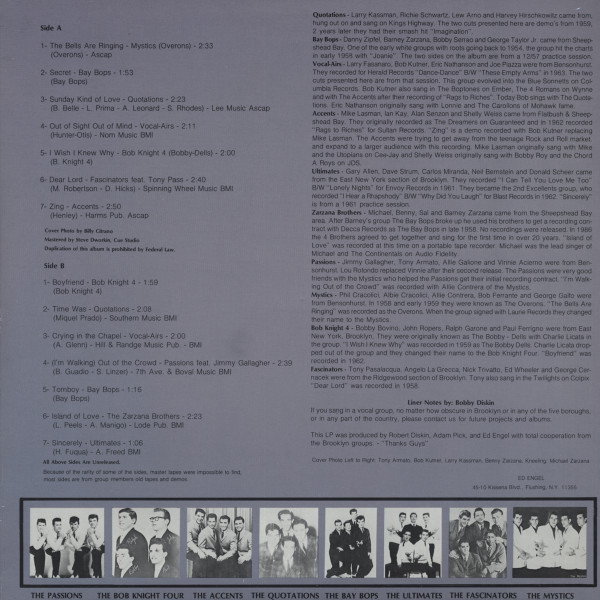 They Sang In Brooklyn (LP)