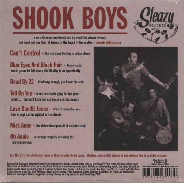 Shook Boys - 100% Rock'n'Roll (LP, 10inch)