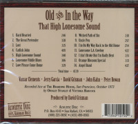 Vorschau: Old And In The Way – That High Lonesome Sound (CD) Vorschau: Old And In The Way – That High Lonesome Sound (CD)