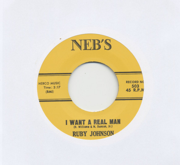 What Goes Up Must Come Down - I Want A Real Man (7inch, 45rpm)