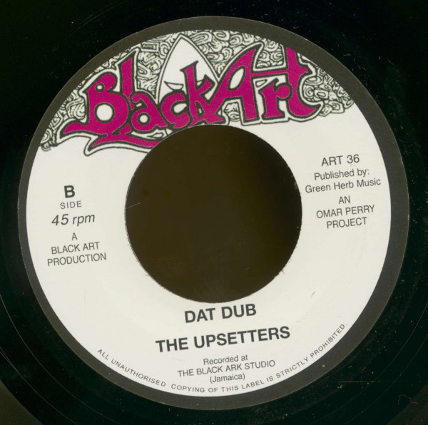 Junior Dread - The Upsetters (7inch, 45rpm, BC)