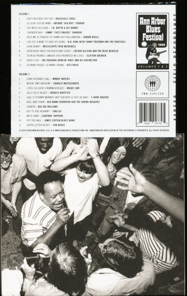 Ann Arbor Blues Festival 1969, Vol. 1&2 - 50th Anniversary (2-CD, Deluxe Edition)