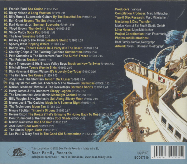 Destination Summer Sea Cruise - 33 Ocean Steamers For Your Vacation (CD)