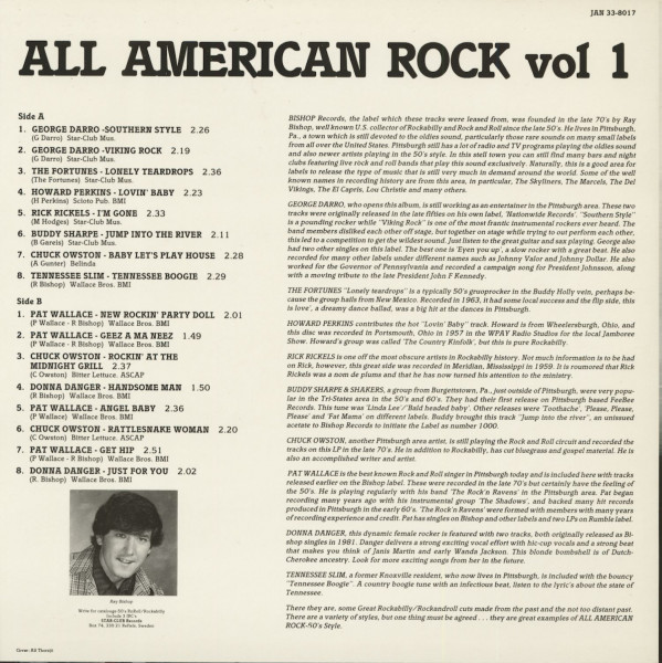 All American Rock, Vol.1 (LP)
