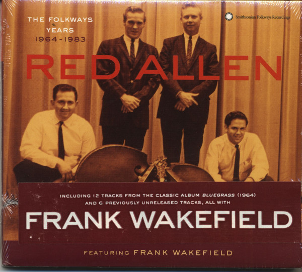Folkways Years 1964-1983 Featuring Frank Wakefield (CD) Folkways Years 1964-1983 Featuring Frank Wakefield (CD)