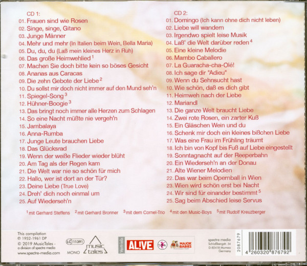 3. Bild von Liane Augustin: Die ganze Welt braucht Liebe - 50 große Erfolge (2-CD)