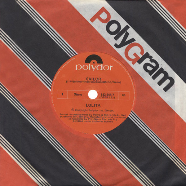 Sailor(Seemann) - Morgen 7inch, 45rpm, SC