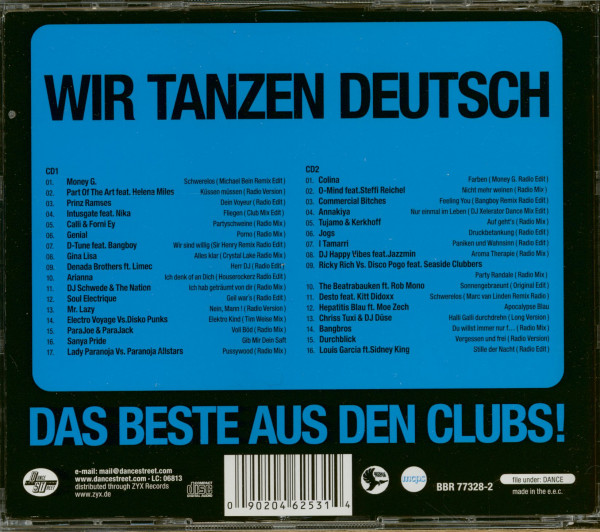 Wir Tanzen Deutsch - Das Beste Aus Den Clubs! (2-CD)