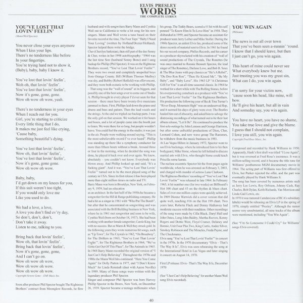 Words Vol.10 - The Complete Lyrics WHA-Y