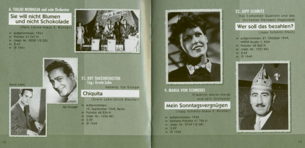 Die 40er Jahre - Polydor, Die Geschichte einer deutschen Schallplattenmarke