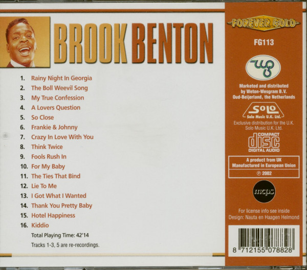 Brook Benton (CD)