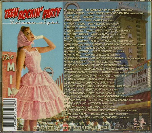 Teen Rockin' Party Vol.8 (CD)