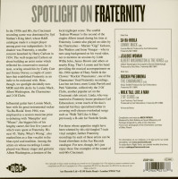 Vorschau: Spotlight On Fraternity (7inch, EP, 45rpm, PS, SC) Vorschau: Spotlight On Fraternity (7inch, EP, 45rpm, PS, SC)