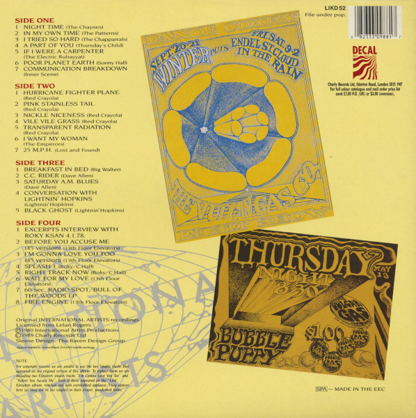 Epitaph For A Legend - International Artists (LP)