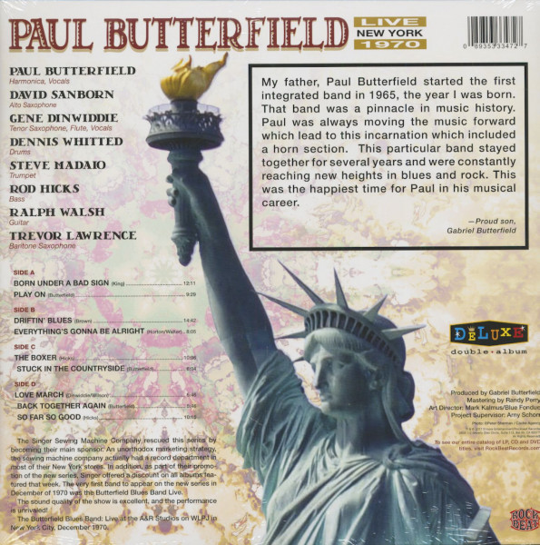 Live New York 1970 (2-LP)