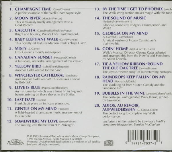 The Best Of Lawrence Welk (CD)