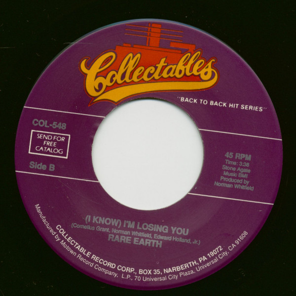 Get Ready - (I Know) I'm Losing You (7inch, 45rpm)