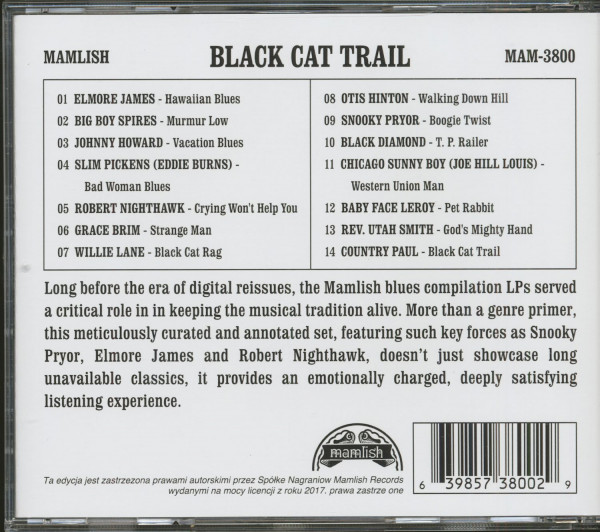 Black Cat Trail (CD)