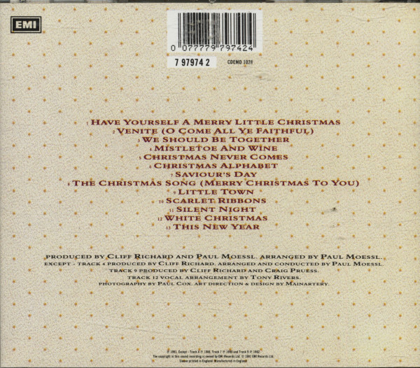 Together With Cliff Richard - A Christmas Album (CD)