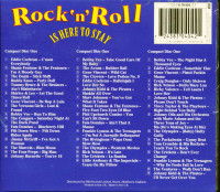 Vorschau: Rock'n'Roll Is Here To Stay (3-CD) Vorschau: Rock'n'Roll Is Here To Stay (3-CD)
