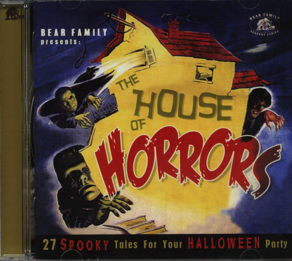 The House Of Horrors - 27 Spooky Tales For Your Halloween Party (CD)