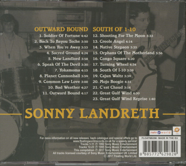 Outward Bound - South Of I-10 (2-CD)