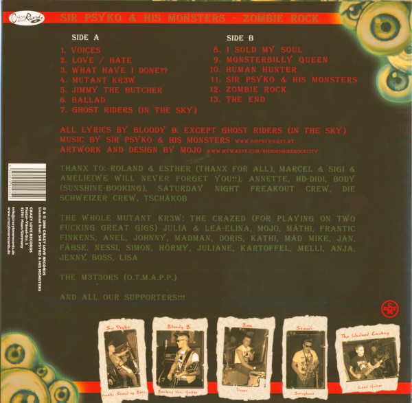 Zombie Rock (LP)