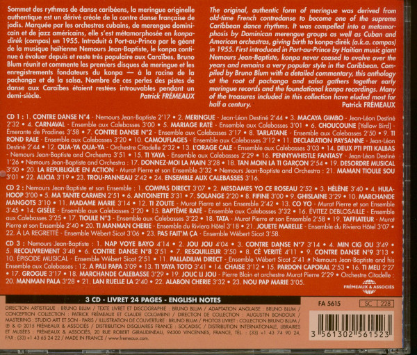 Haiti: Merengue Et Konpa (3-CD)