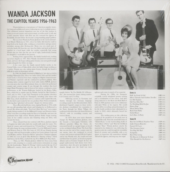 The Capitol Years 1956-1963 (LP)