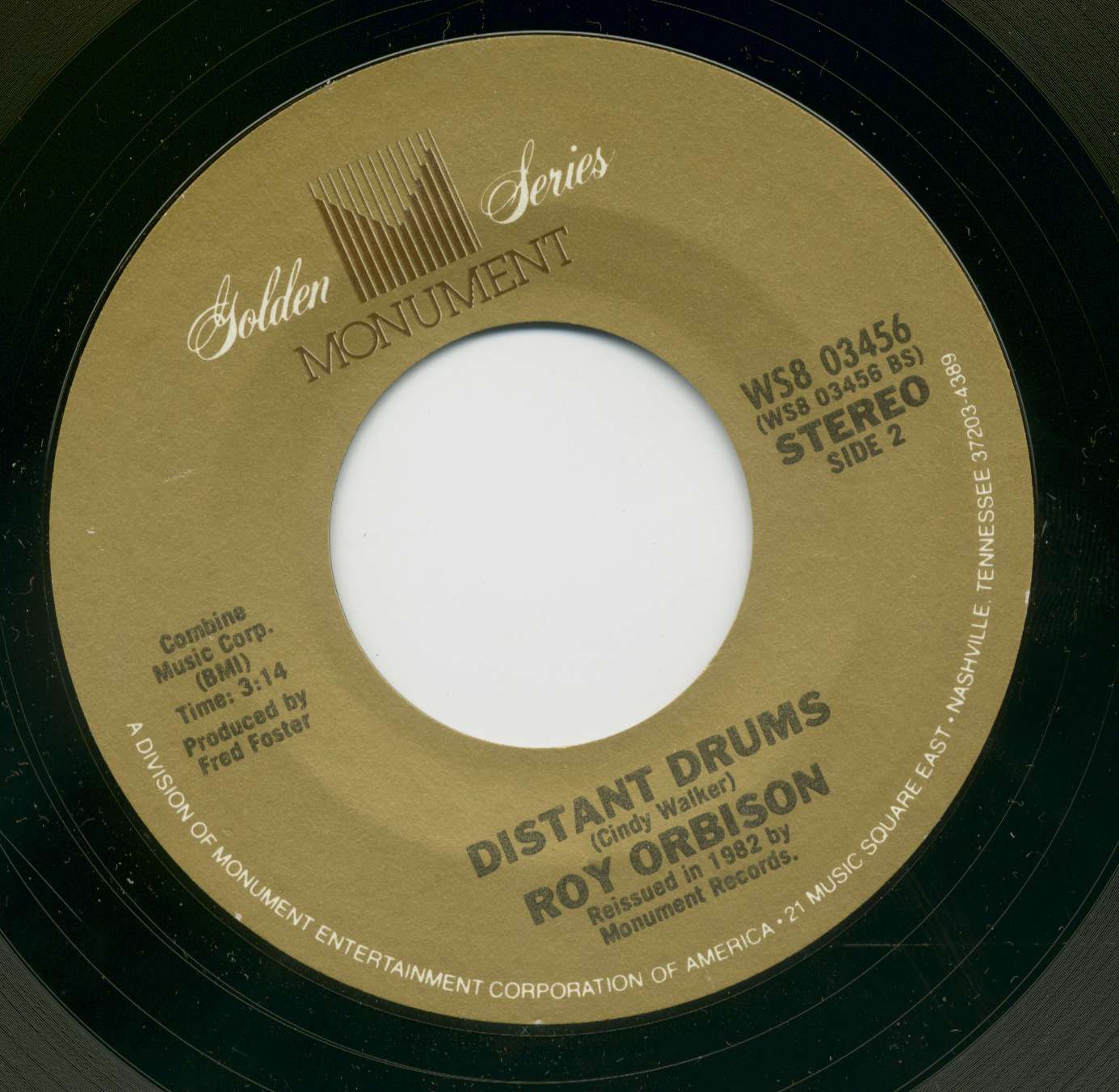 Orbison, Roy - Falling - Distant Drums (7inch, 45rpm, BC)
