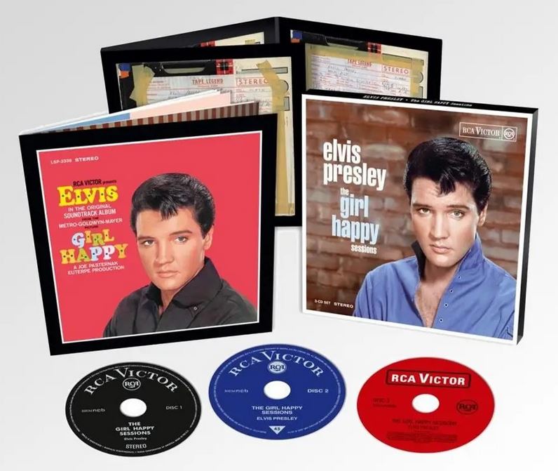 Presley, Elvis - The Girl Happy Sessions (3-Cd)