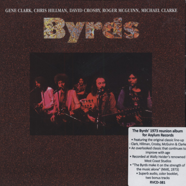 Byrds - The 1973 Reunion Album ... plus bonus tracks