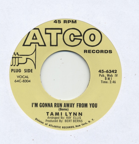 Crazy Baby - I'm Gonna Run Away From You (7inch, 45rpm)