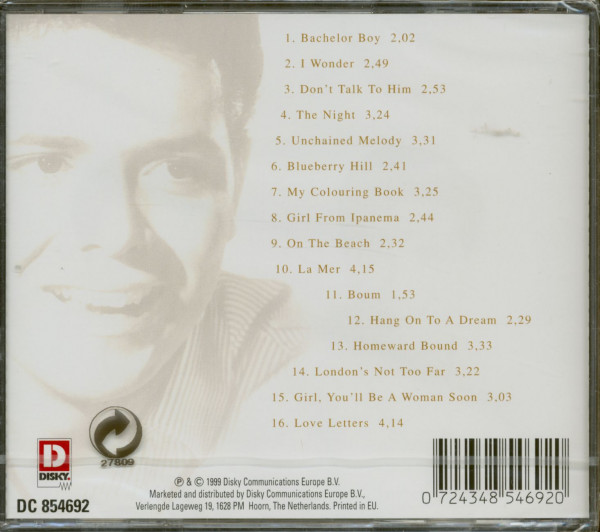 Cliff Richard 1960's (CD)
