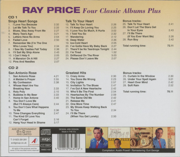 Four Classic Albums Plus (2-CD)