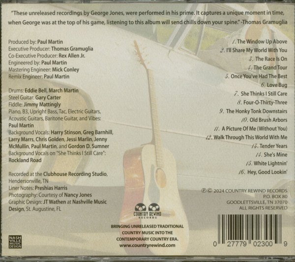 The Lost Nashville Sessions (CD)