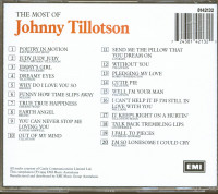 Vorschau: The Most Of Johnny Tillotson (CD) Vorschau: The Most Of Johnny Tillotson (CD)
