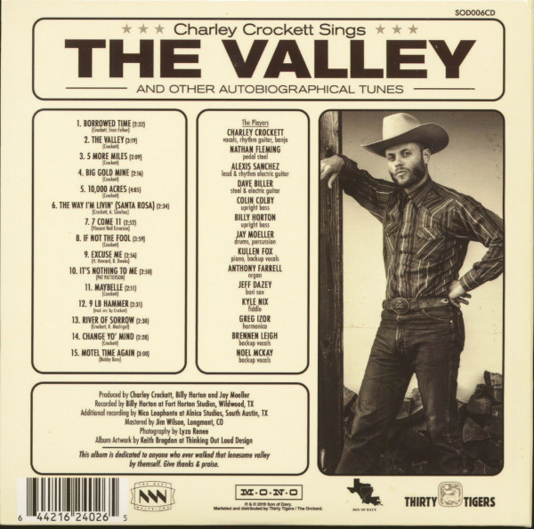 The Valley - And Other Autobiographical Tunes (CD)