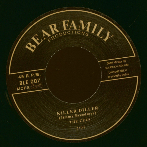 Killer Diller - Whole Lotta Shakin' Goin' On (7inch, 45rpm, PS, Ltd.)