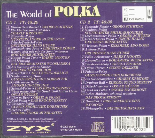 The World Of Polka (2-CD)