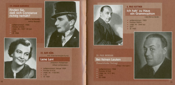 5. Bild von Various - Sinfonie der Sterne: Die 20er Jahre - Polydor, Die Geschichte einer deutschen Schallplattenmarke