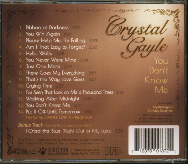 You Don't Know Me (CD)