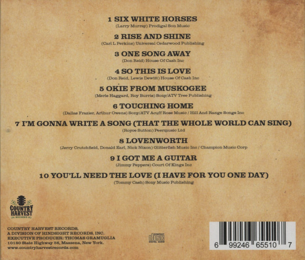 Six White Horses (CD)