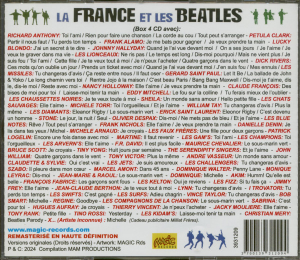 La France Et Les Beatles (4-CD)